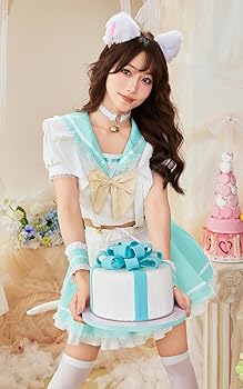 Amazon.co.jp: [Malymoon] コスプレ セーラー服 制服 キャット