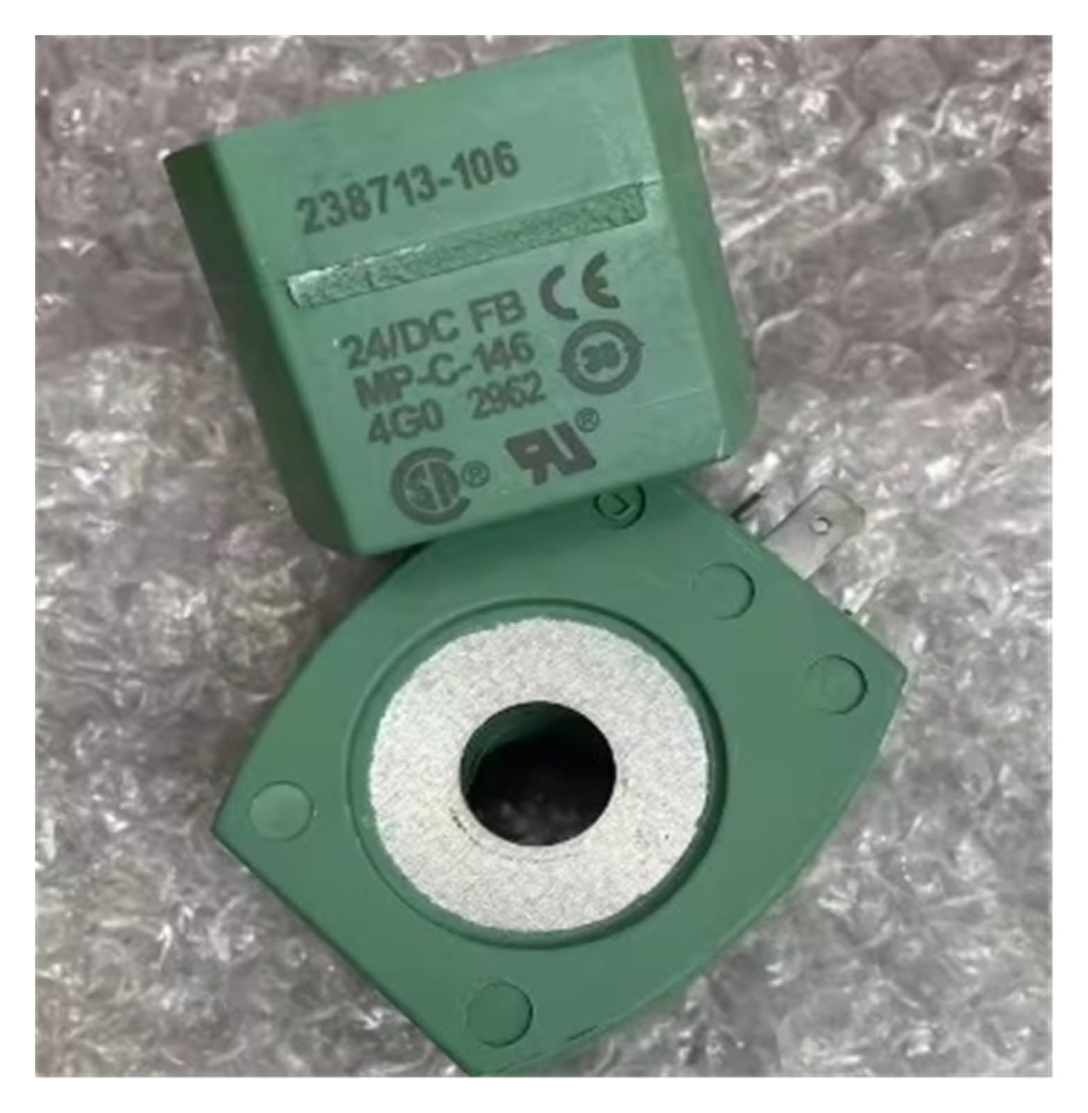 Bobine de valve à impulsion 238713-106 de 6,3 pouces et 24V DC 22,6W pour système industriel