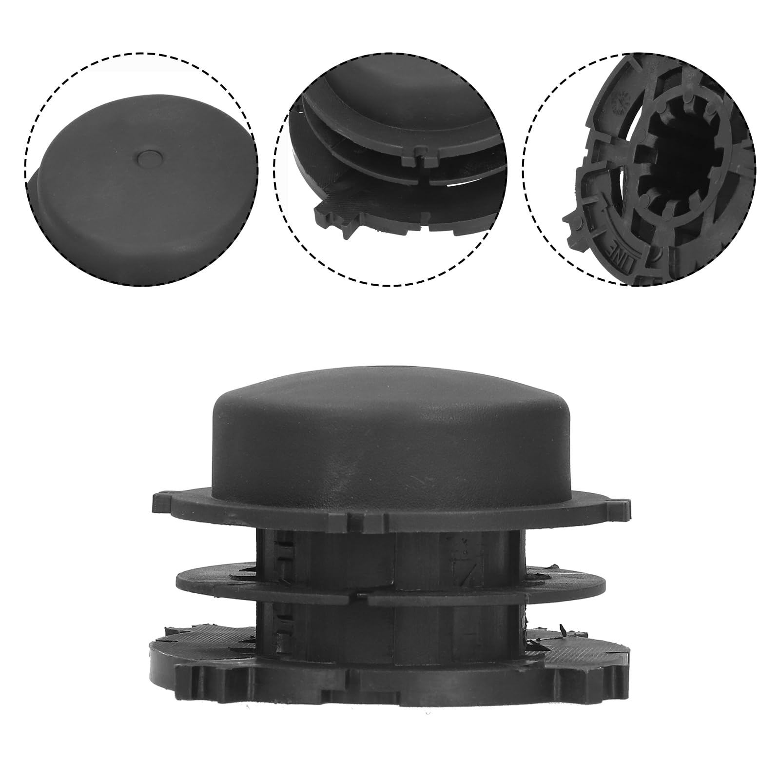 6 X Spool + 6 X Cap For Stihl Head Cover 25-2 FS 55 80 83 85 90 - Foto 9