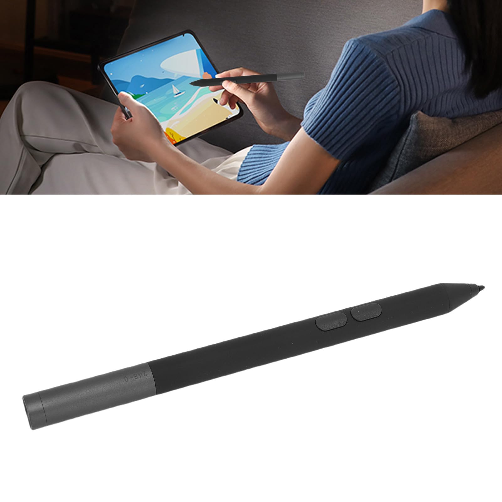 Bewinner Penna Stilo Sensibile per 7573 7586, Penna Stilo per Tablet con Scrittura, Adatta per Latitude 3190, Adatta per Artisti, Designer, Studenti, Batteria AAAA
