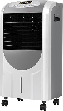 ARLIME 4-IN-1 Evaporative Air Cooler, Heater and Humidifier Combo, 3 Wind Speeds, 4 Modes, 8H Timer, 1.85 Gal Water Tank and 2 Ice Packs, Prefect for Bedroom Living Room Office Garage