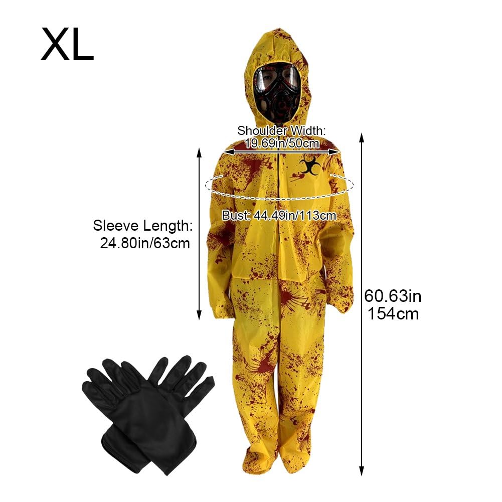 USJ ハロウィン　コスプレ　防護服　大人　仮装　仮面　衣装　マスク　ゾンビ ハロウィンホラーナイト 囚人ゾンビ #しげふぉと #ユニバーサル