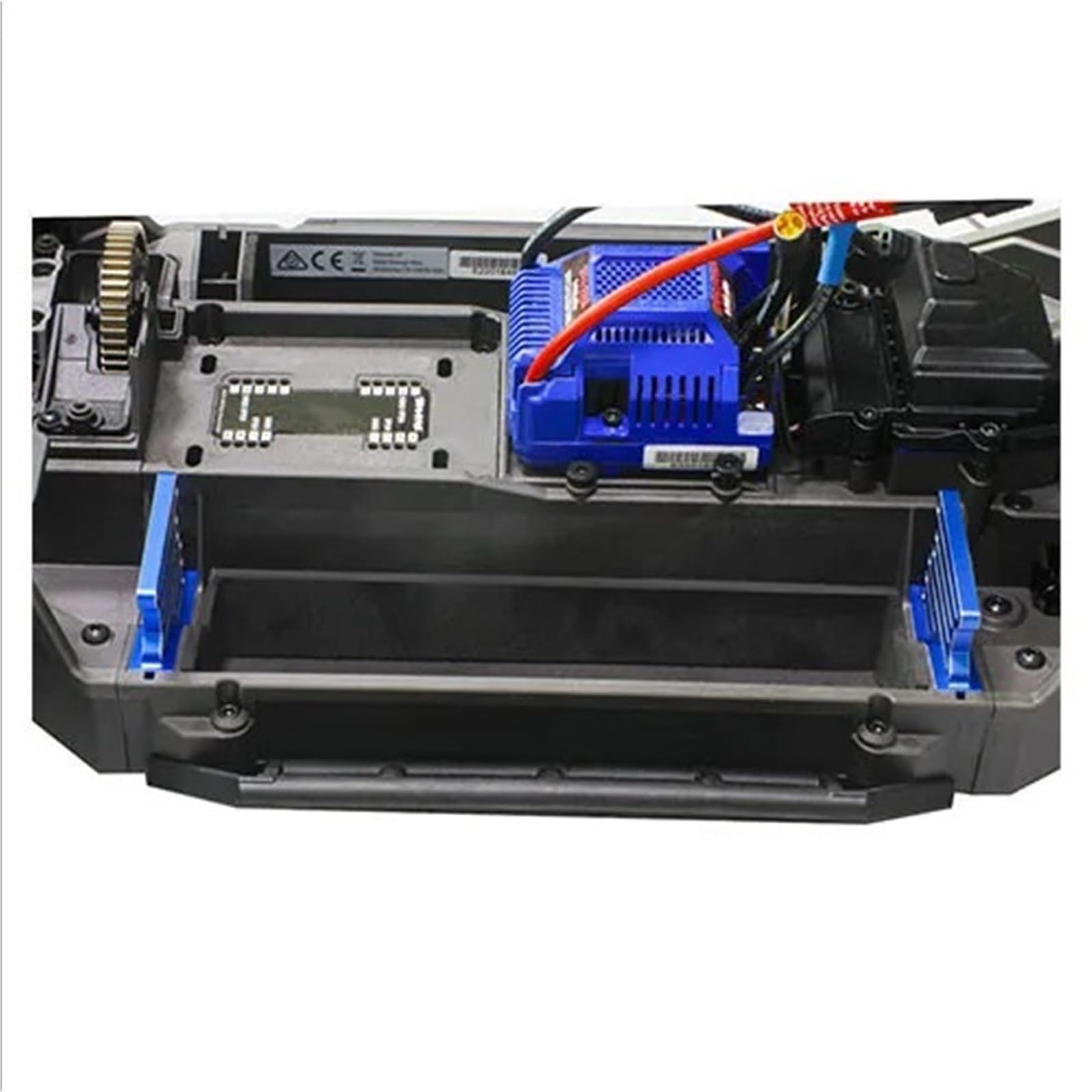 Compatible con TRAXXAS para XRT 8S 1/6 RC Piezas De Actualización Coche Accesorios Soporte Batería para Alto Metal Sujeción Correa Accesorios RC