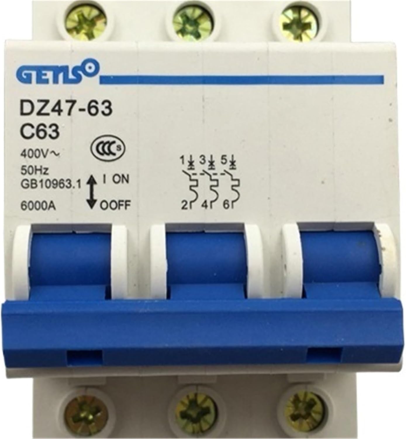 The Generator Circuit Breaker Breaker Switch Box DZ473P 63A tin Box Empty(4P)