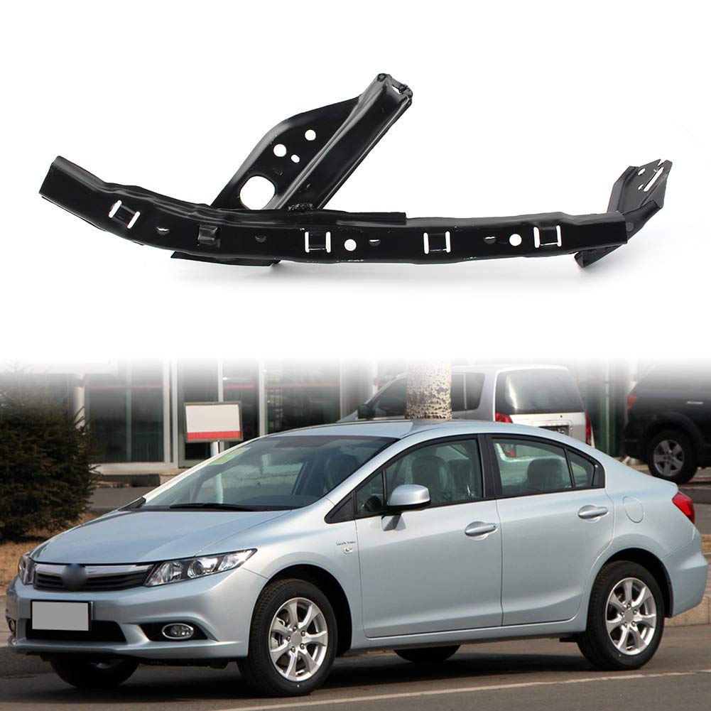 LIRU Car Auto Front Bumper Support Bracket Retainers for HONDA CIVIC 2012 2013 2014 2015,Left Side