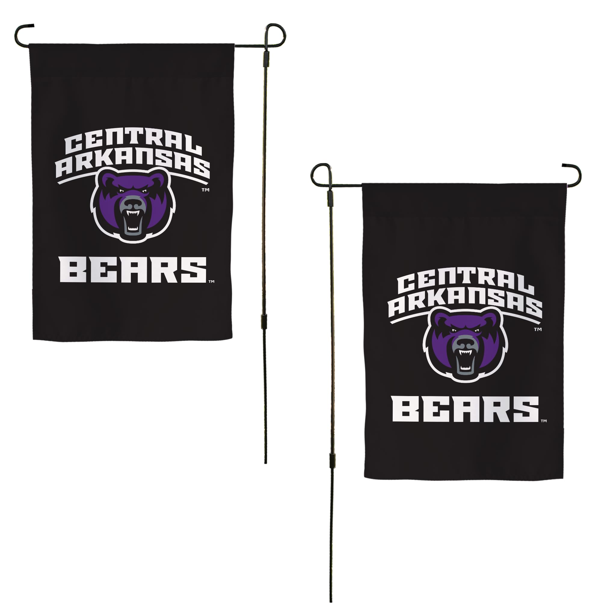 University Of Central Arkansas Gartenflagge UCA Bears Design B – Doppelseitige Polyester-Flagge Für Garten & Haus