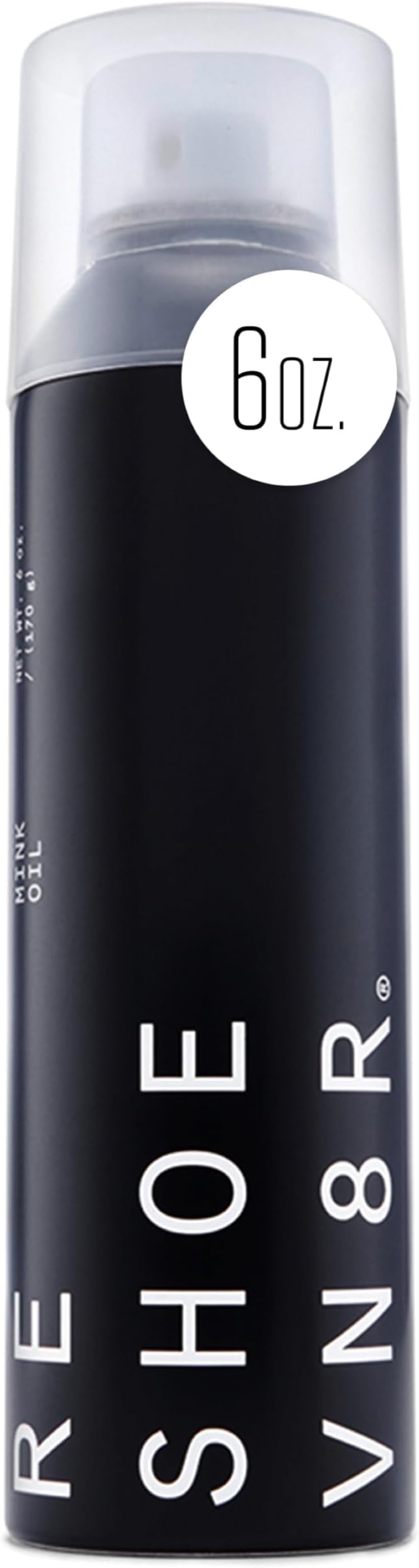 Mink Oil Spray for Shoe Cleaning, 6 Oz - Recondition, Restore & Extend Nubuck, Suede, Vinyl & Leather Shoes and Boots - Mink Oil for Leather Waterproofing & Conditioning