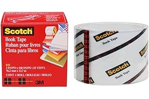 Scotch Book Repair Adhesive Clear Tape