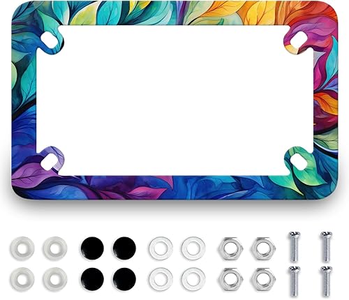 Miniatura 19 de Marco de placa de motocicleta con cruz de Jesús, bandera estadounidense, de acero inoxidable, divertido soporte para placa de motocicleta, soporte