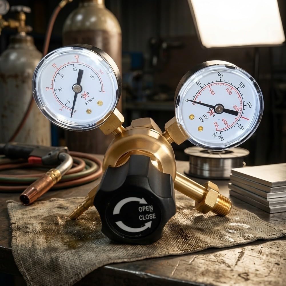 Reductor de presión de gas protector para MIG MAG para soldadura tig gas
