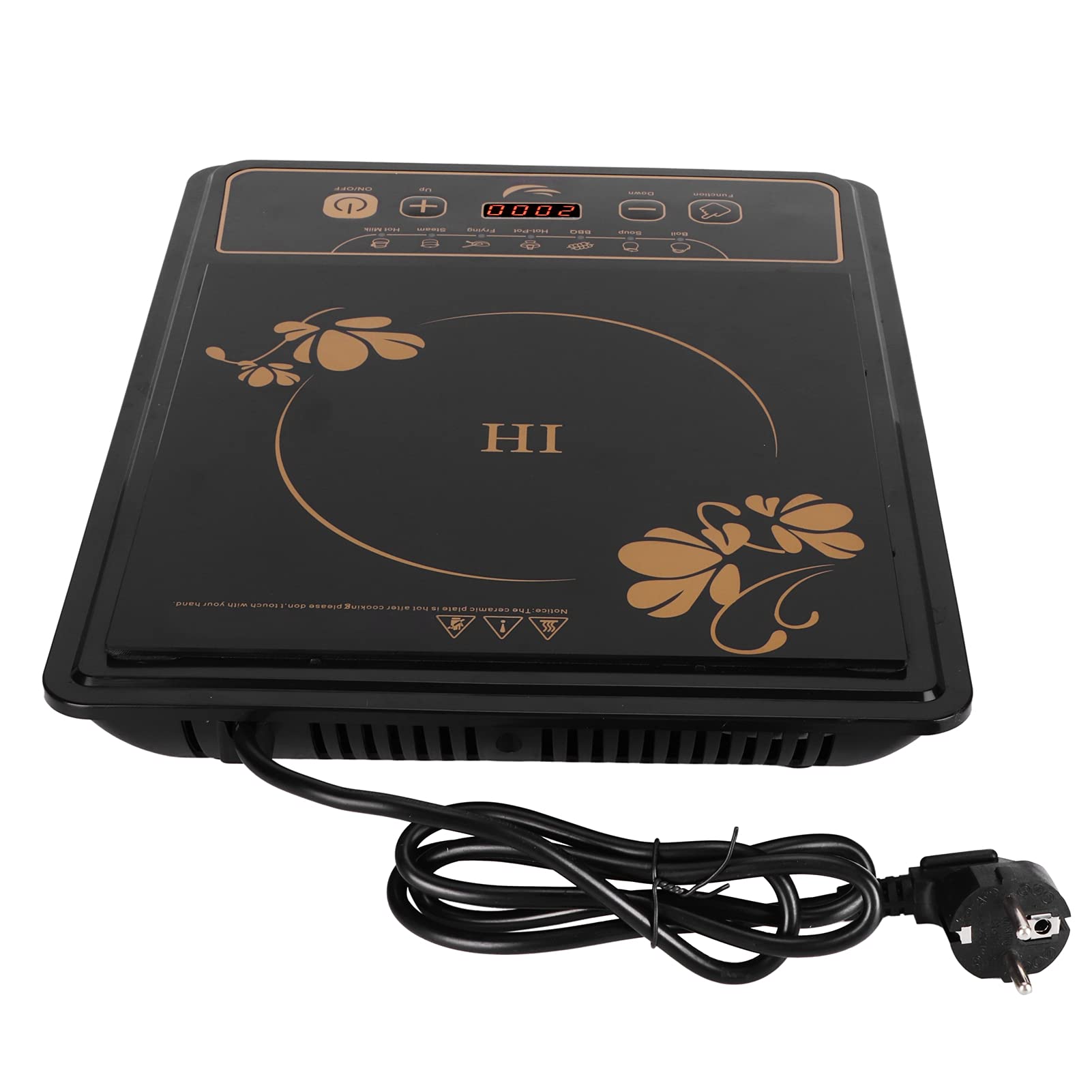 Induction Cooktop, Portable Induction Cooktop Countertop Burner Induction Hot Plate with Countdown T