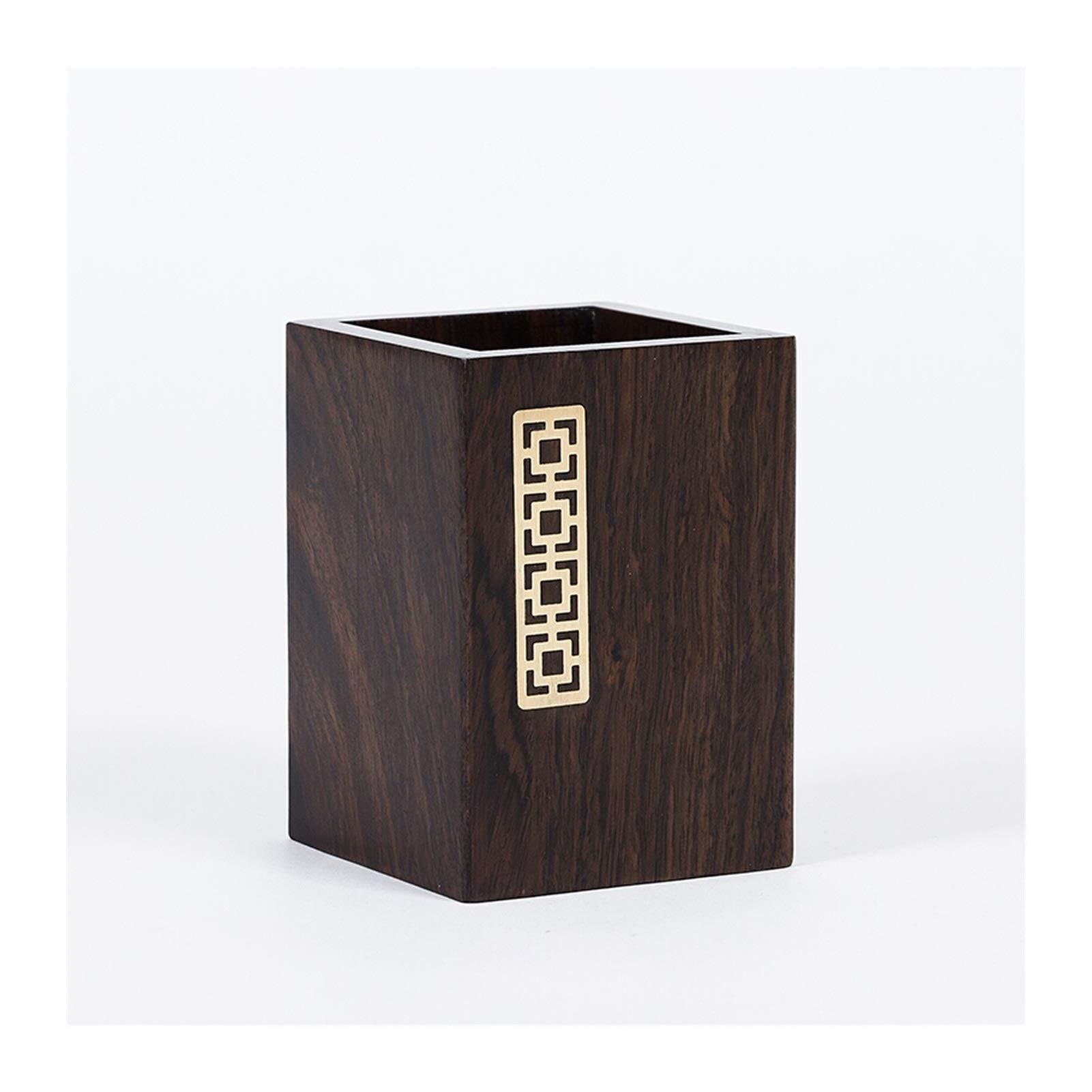 Porte Stylo Porte-Crayon Porte-Stylo de Bois de Santal Violet pour Bureau Multifonctionnel Crayon Centre de Bureau School Office Fournitures Accessoires Porte-Crayon de Bureau (Color : A)