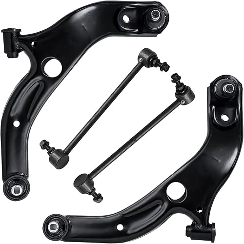 Miniatura 61 de Detroit Axle - Kit de suspensión frontal de 4 piezas para Chevrolet Aveo5 Aveo Pontiac G3 Wave Wave5 Suzuki Swift+, 2 brazos de control inferiores,