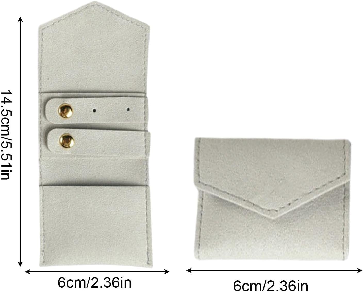 Travel Jewelry Pouch Ring Case Organizer Bracelet Necklace Money Home image 5