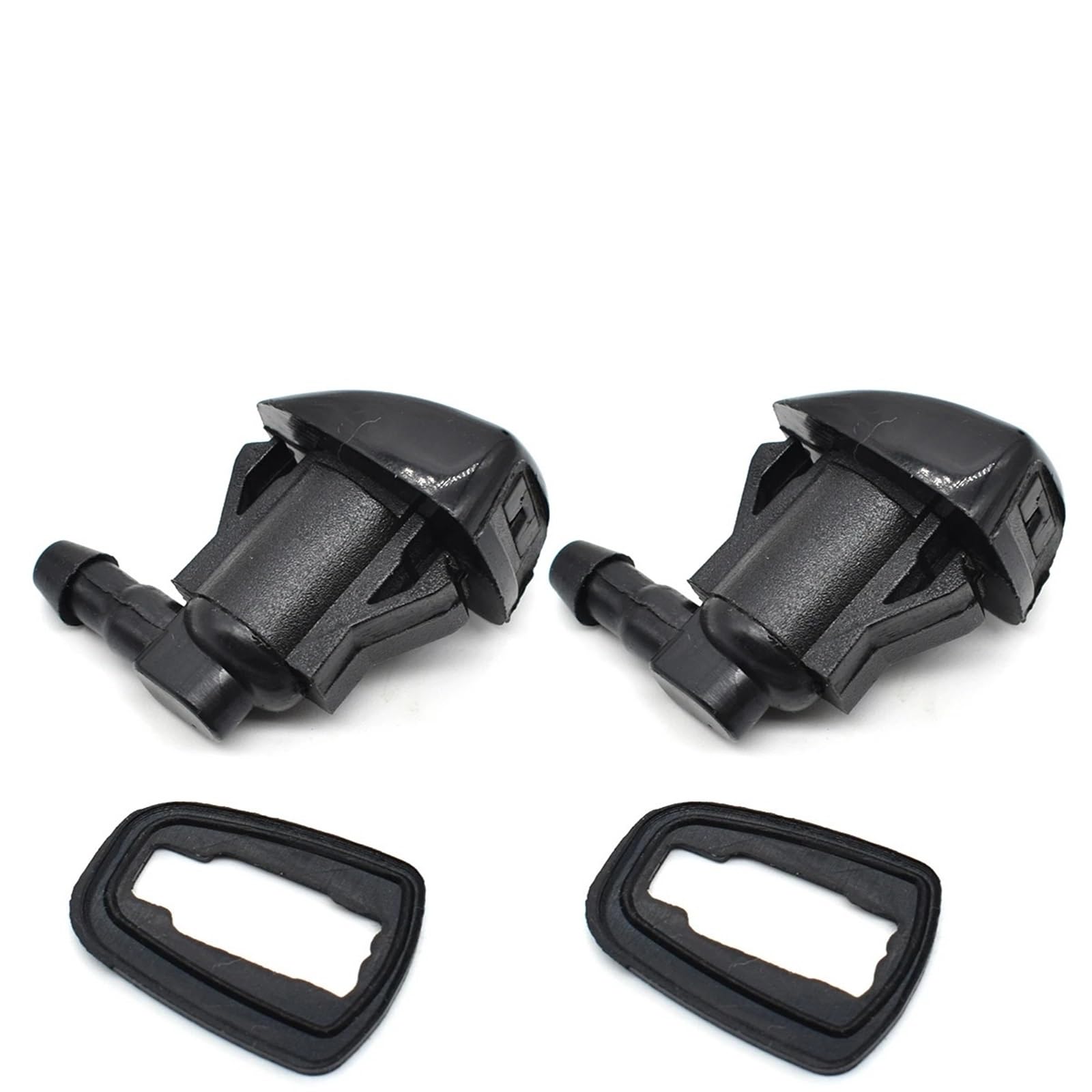 Pacgydk One Color Car Windshield Nozzles Fit For Toyota E120 Corolla Camry Sienna Avensis T25 2Pcs Car Front Windshield Water Spray Wiper Nozzle 85381-Ae020