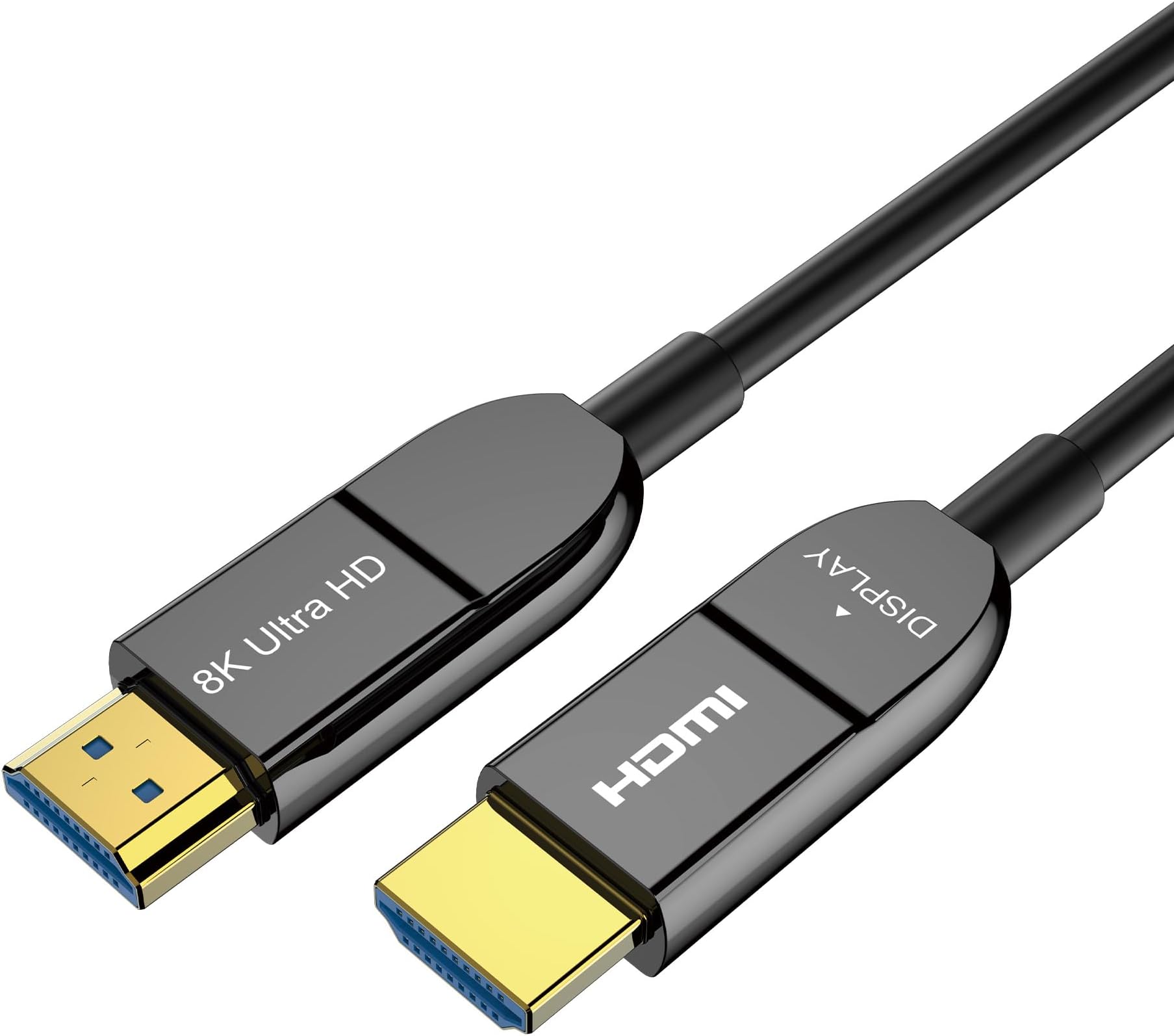 8K Fiber Optic HDMI Cable 20FT, Long Active HDMI 2.1 Cable 48Gbps Ultra High Speed 8K@60Hz 4K@120Hz HDR10 eARC 3D HDCP 2.3 Compatible for Laptop, PC, Monitor, PS5, PS4, Xbox, HDTV, Projector