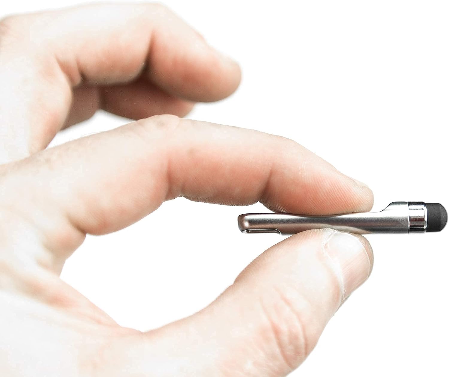 KeySmart NanoStylus – Mini Keyring Stylus Ergonomic, Portable and Precise Keychain Stylus Pen for Touch Screens