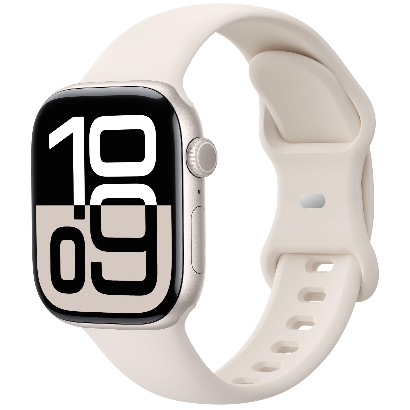 Distore Bands Compatible with Apple Watch 38mm 40mm 41mm 42mm 44mm 45mm 49mm, Soft Silicone Replacement Sport Accessory Strap Wristband for iWatch Series Ultra 8/7/6/5/4/3/2/1 SE Women Men