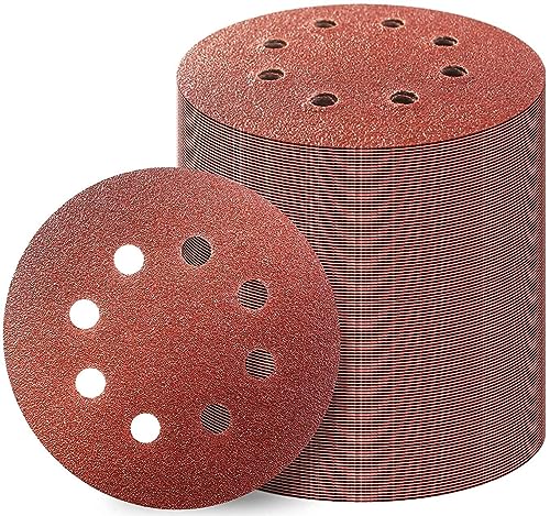 Inditrust new Sanding Disc 180mm (7") with 8 Holes (220 Grit, 30)