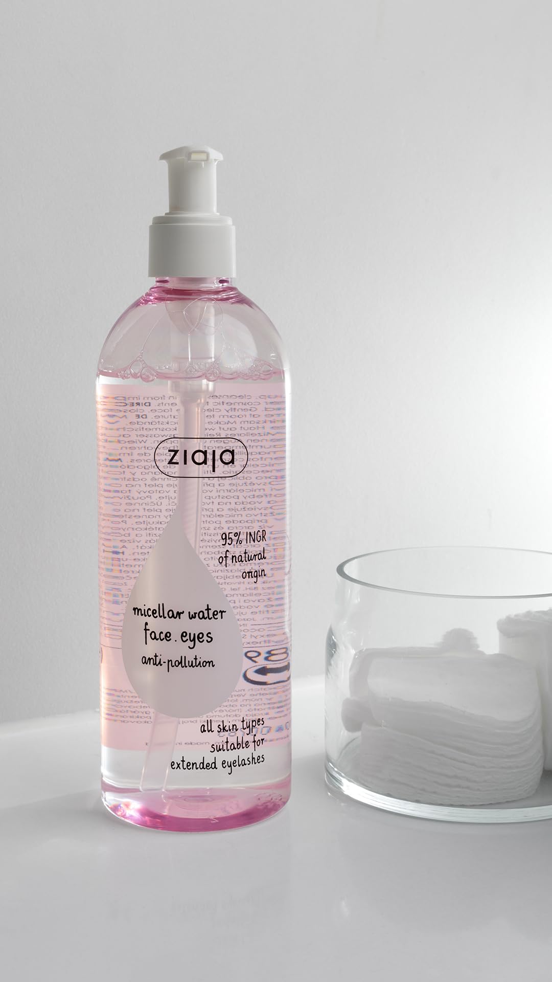 Ziaja Agua Micelar para Rostro y Ojos 390ml