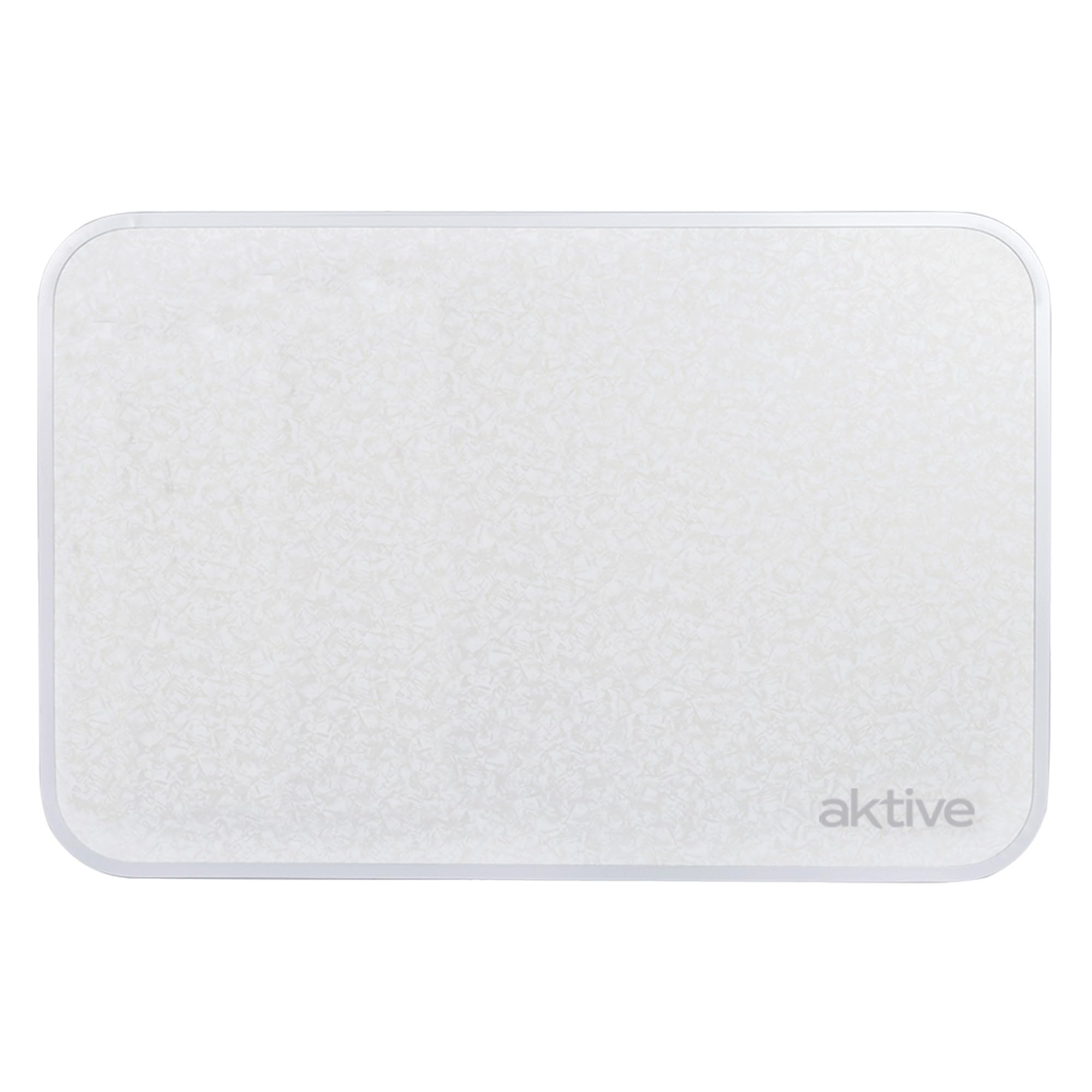 AKTIVE Tavolo da spiaggia pieghevole 60x40x40cm bianco metallo legno campeggio