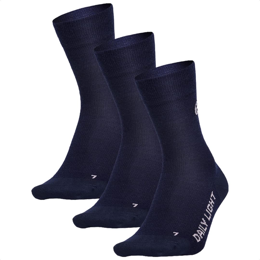 STOX Energy Socks | Kurze Socken für Damen | Premium Kompressionssocken | Verhindert geschwollene Füße | Reduziert Schwellungen | Angenehme Merinowolle | 3er Pack