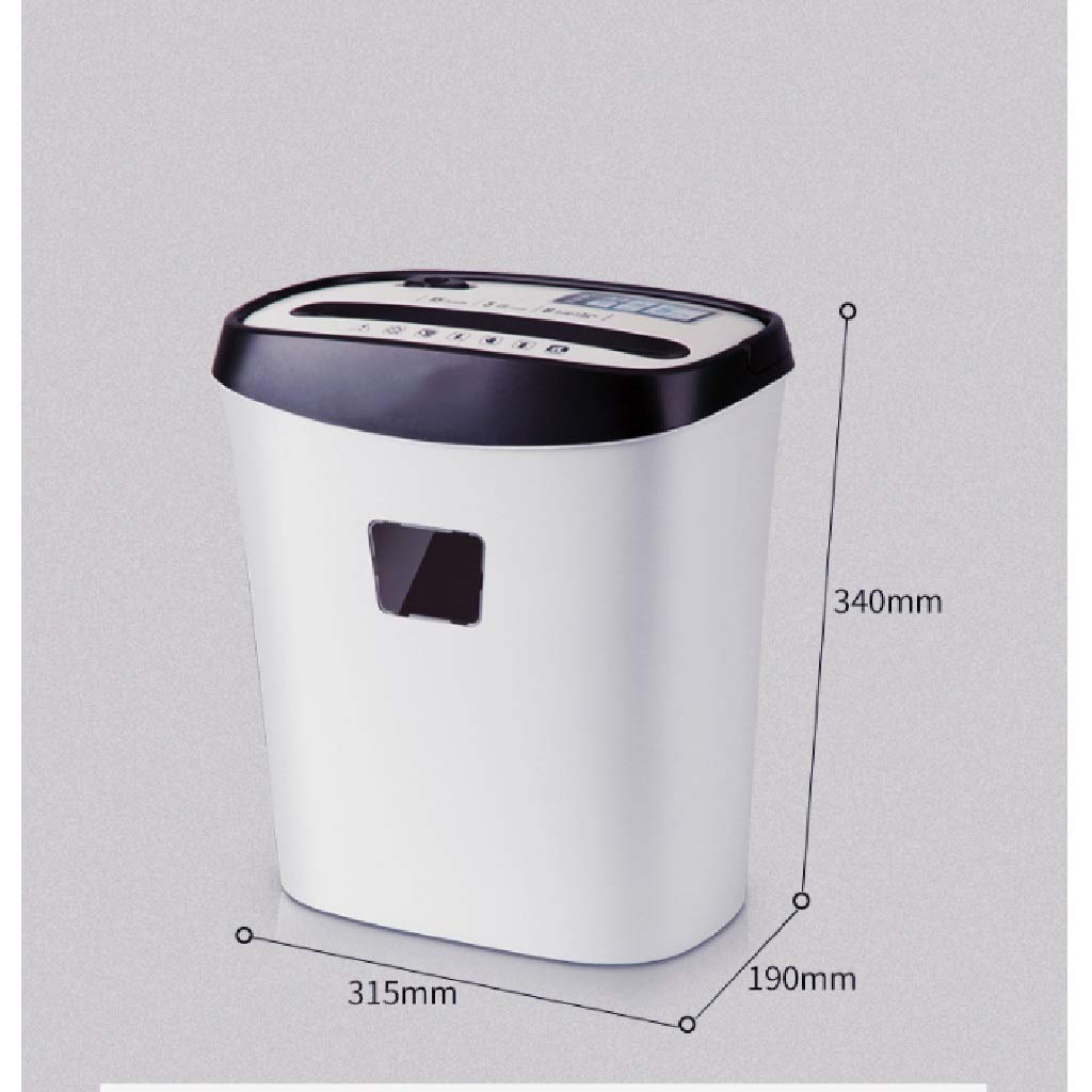 Mini Papel Shredder- Cross-Cut Trituradora de Papel y desbrozadoras for la pequeña Oficina, Uso del hogar