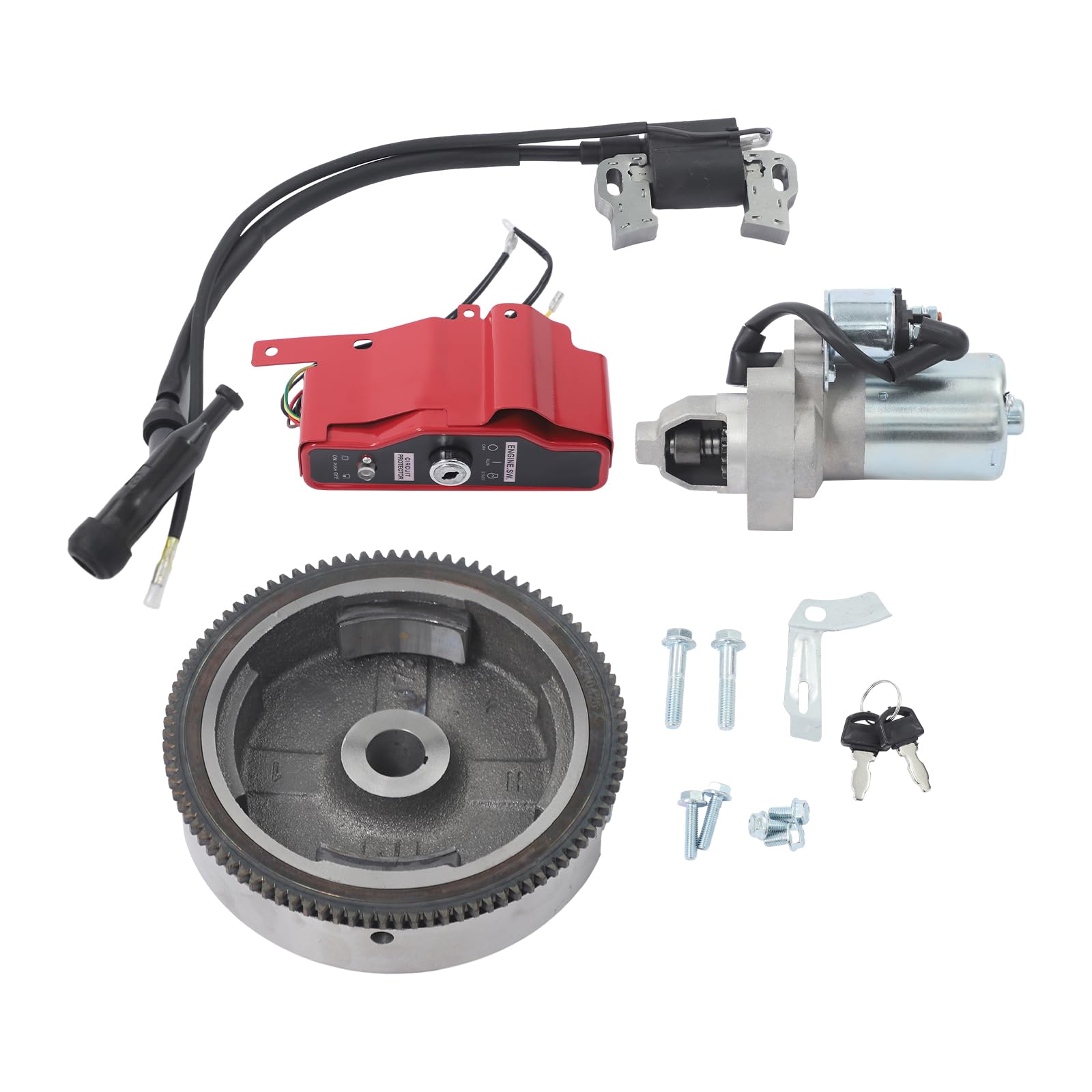 F50 2008 START スターターセット 12V Electric Start Kit Starter Motor for Honda GX240 8HP and GX270