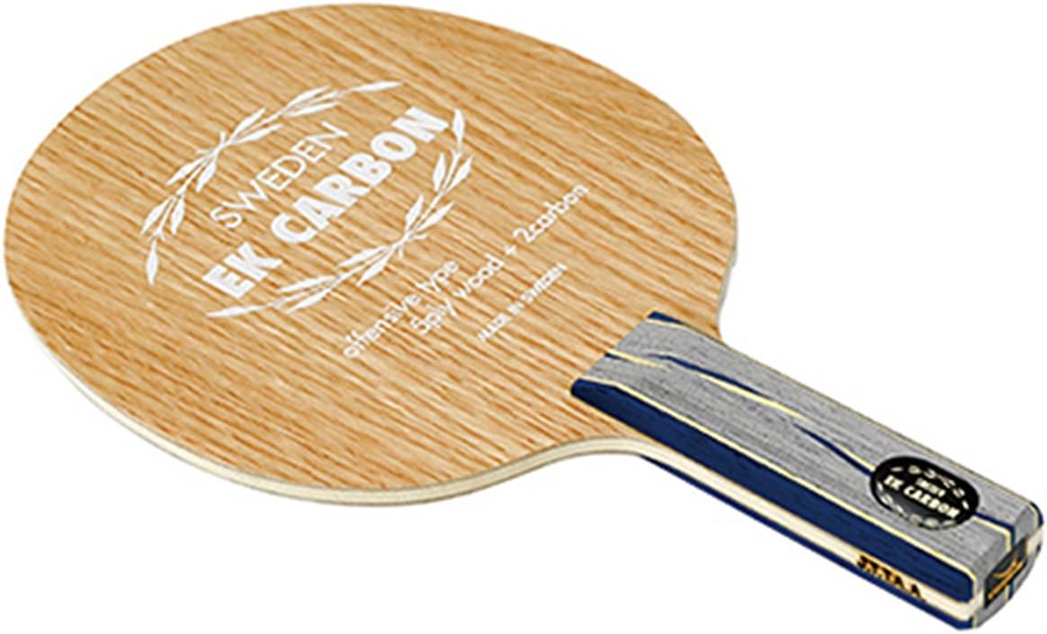 YASAKA YR-121 Table Tennis Racket, Swedish EK Carbon, Straight