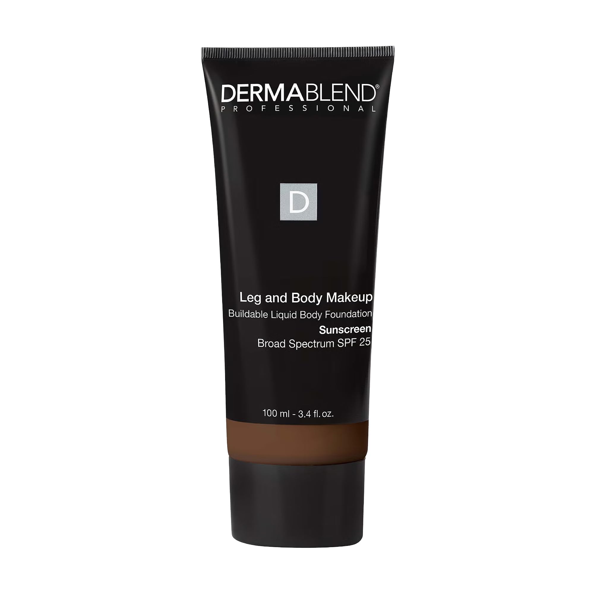 Dermablend Leg and Body Makeup Foundation with SPF 25, 85N Deep Natural, 3.4 Fl. Oz.
