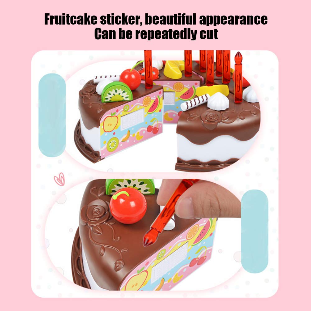 Juguete de pastel de cumpleaños ños para bebés pequeños con velas, y fruta, juguetes de regalo de cumpleaños ñas de 3 4 5 años Azul Baoblaze Torta de juego de simulación Juguete de pastel de cumpleaños ños para bebés pequeños con velas, y fruta, juguetes de regalo de cumpleaños ñas de 3 4 5 años Azul Baoblaze Torta de juego de simulación