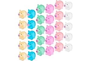 Gadpiparty Luminous Pig Statue - Tiny Glow Resin Pigs Perfect for Gardens, Aquariums, and More