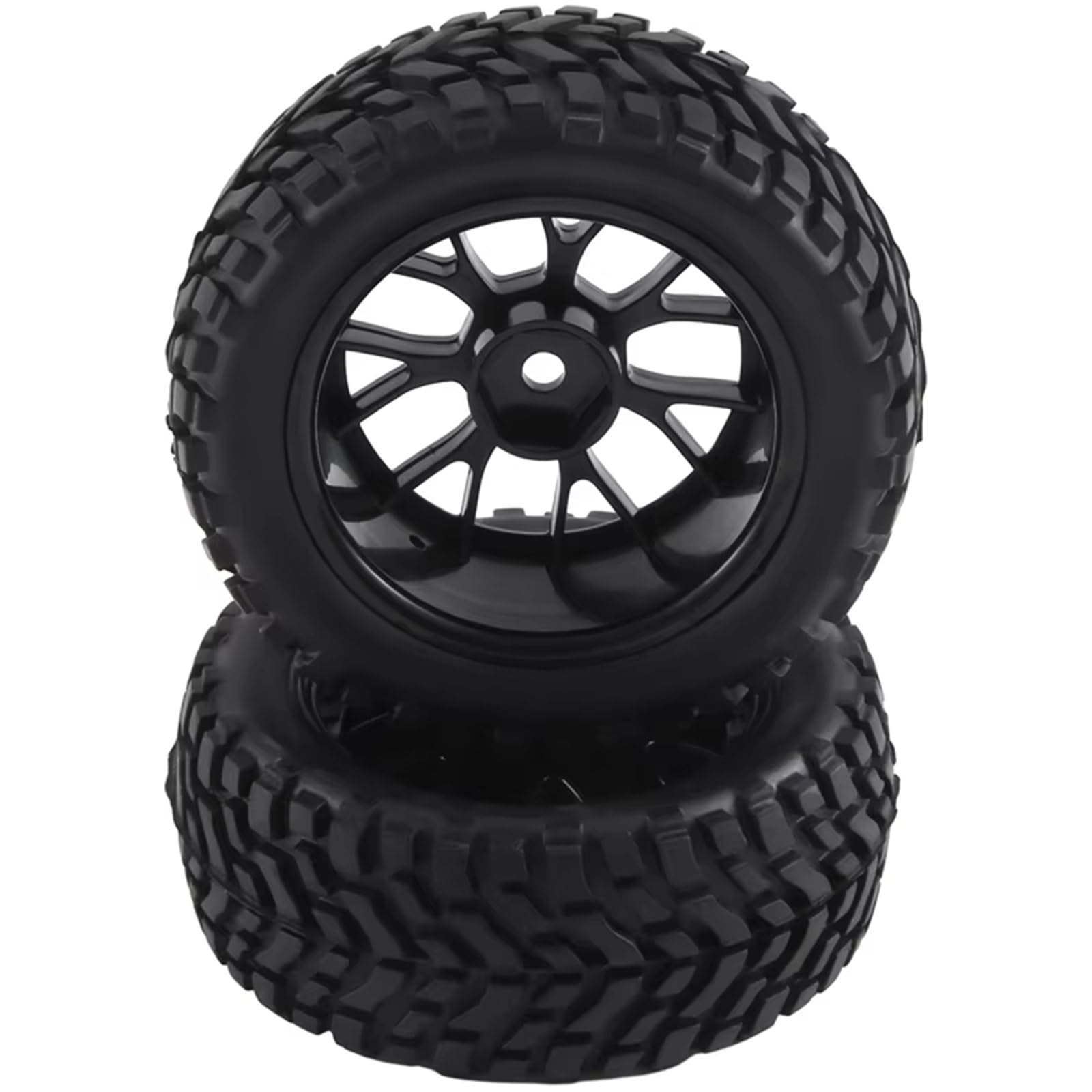 Compatibile Con TAMIYA Per TT02 XV01 1/10 RC Per Rally Per Strada Per Parti Da Per Corsa 4 Pezzi 75 Mm Cerchione In Plastica Pneumatico In Gomma Per Universale Parti