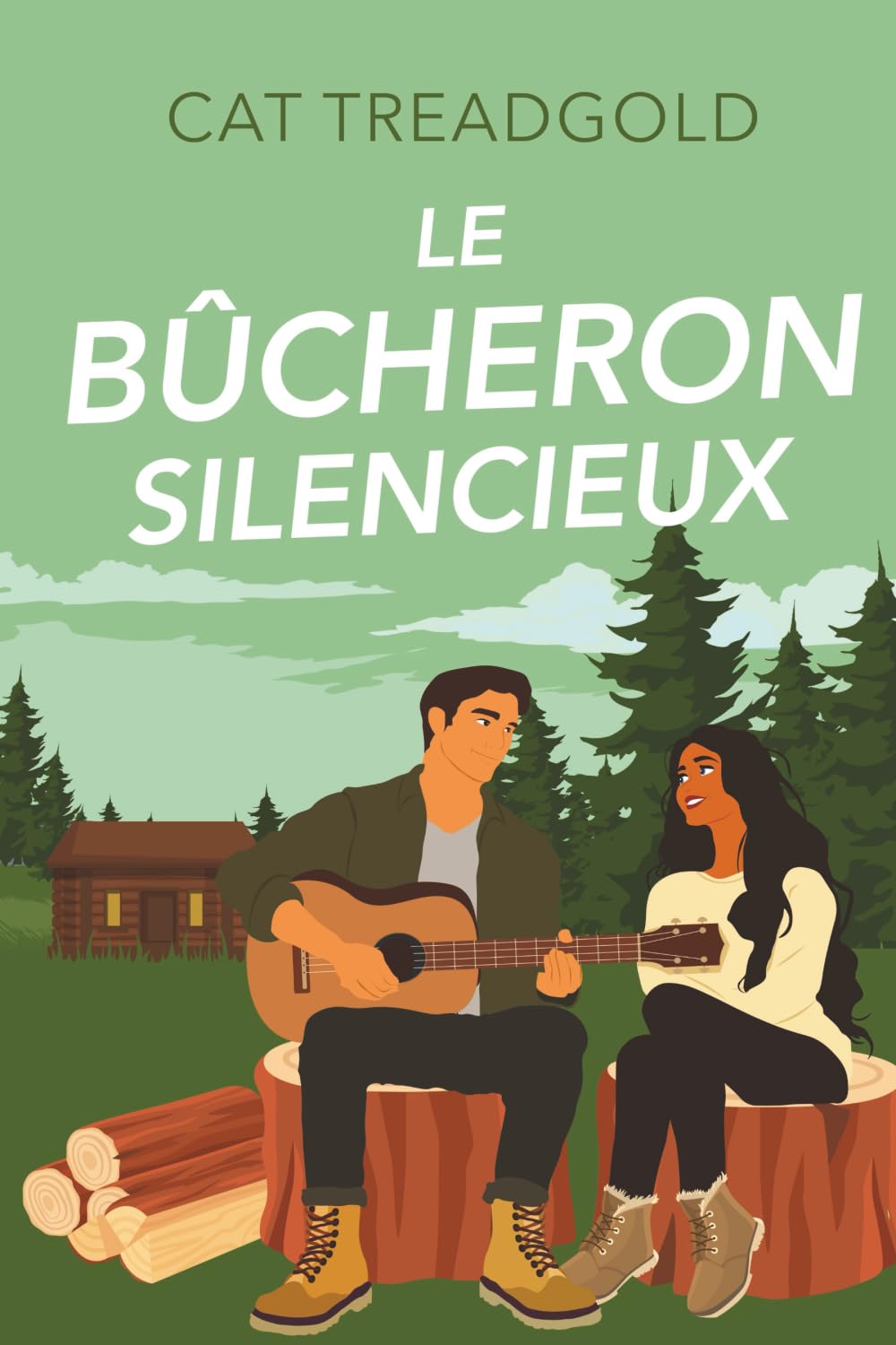 Le bûcheron silencieux: Un roman d’amour des années 90 (Série Olympic Peninsula)