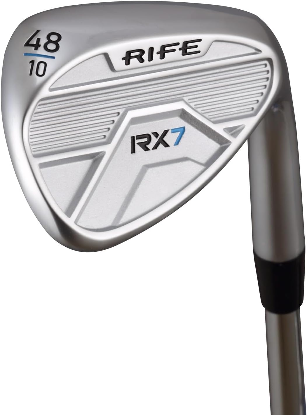 Rife Golf RX7 Iron Wedge Set: 48° Pitching Wedge (PW), 52° Gap Wedge (GW), 56° Sand Wedge (SW) Men's Standard Length Right Handed Steel Shaft Wedge Flex