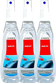Kit 3 Cristalizador De Vidro e Para Brisa Hidrorepelente Vitrificador Wurth 100ml