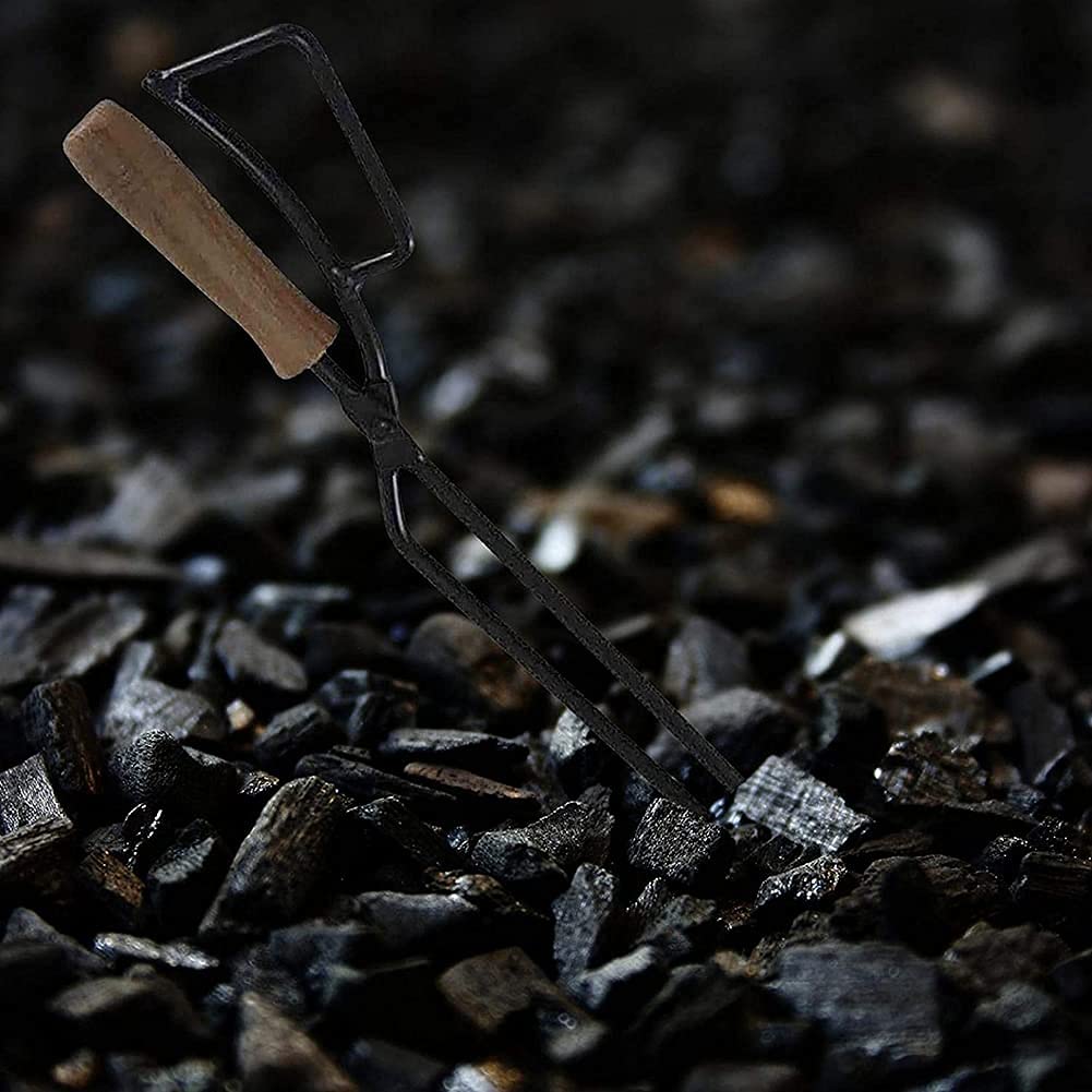 Amazon.co.jp: ZXCP Fireplace Tongs/バーベキュー 炭ばさみ 薪