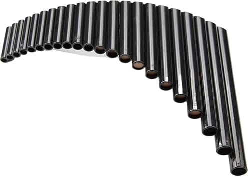 Pan Flute Instrument PanFlute 22 Pipes ABS Panpipe G Key Right/Left Hand Black Color Musical Instruments Tunable Flauta XiaoL