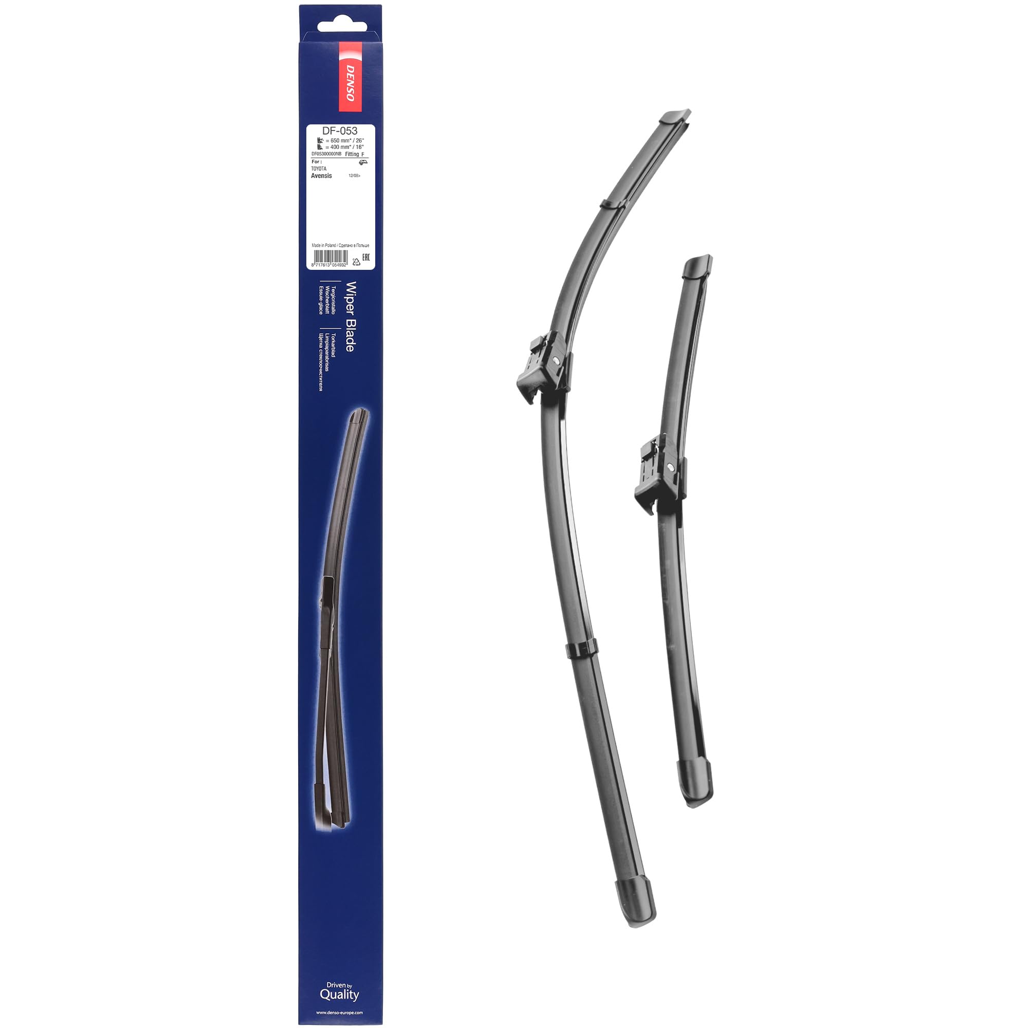 DENSO Scheibenwischer-Set Scheibenwischer-Front DF-053