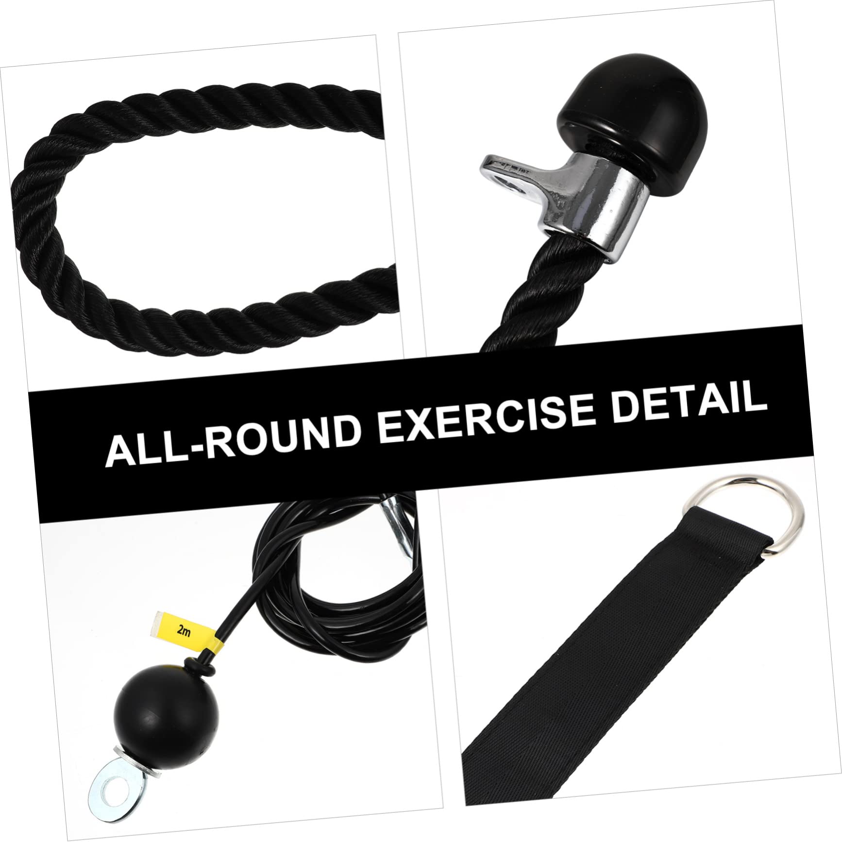 Kisangel Máquina De Pull-Down para Entrenamiento De Brazos Equipo De Poleas De Elevación Sistema De Poleas para Fuerza Muscular para Ejercicio Casa