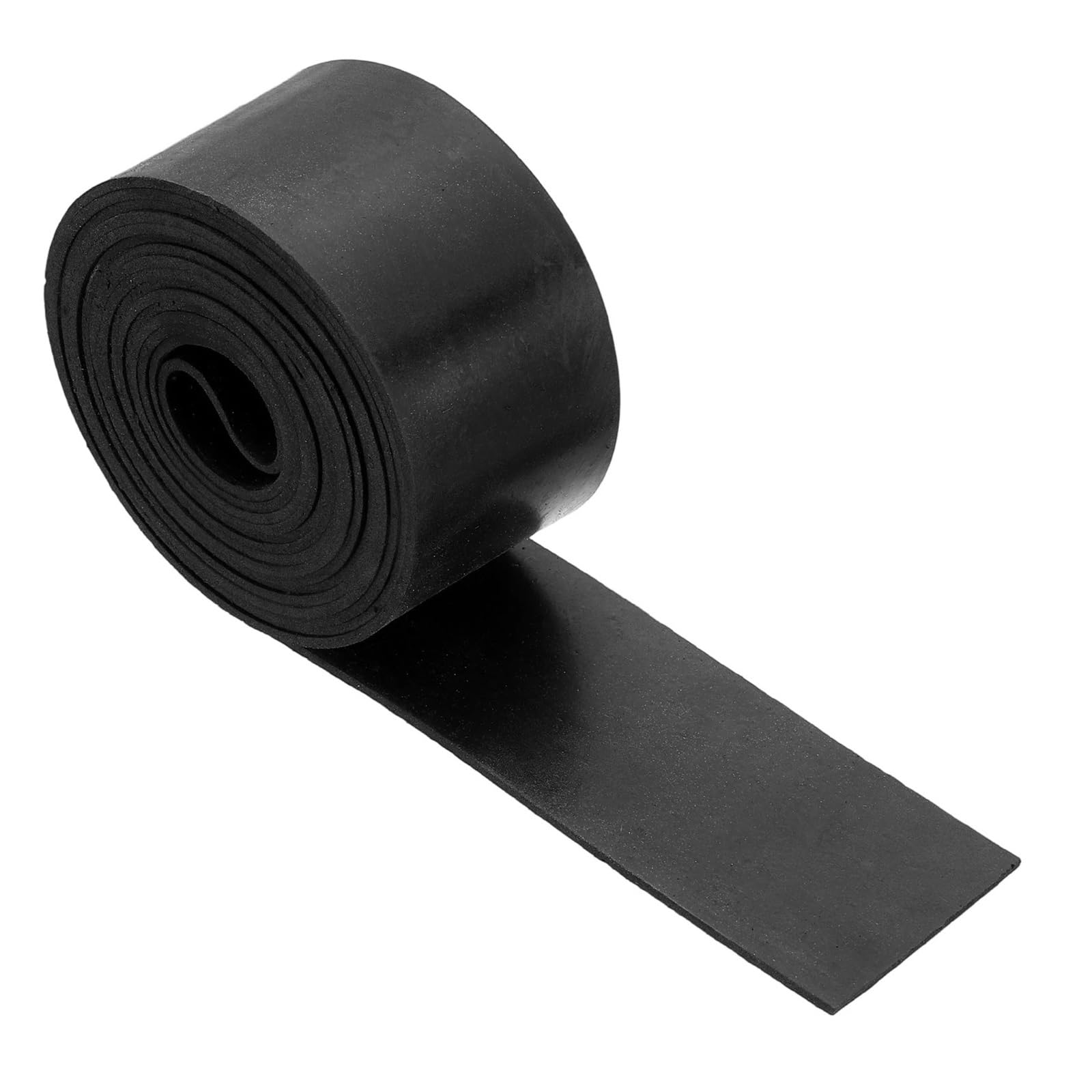 304.8cm Neoprene Rubber Sheet Roll - Flexible Solid Seal Strip for Insulation and Vibration Reduction(304.8cmx12.7cmx3mm)