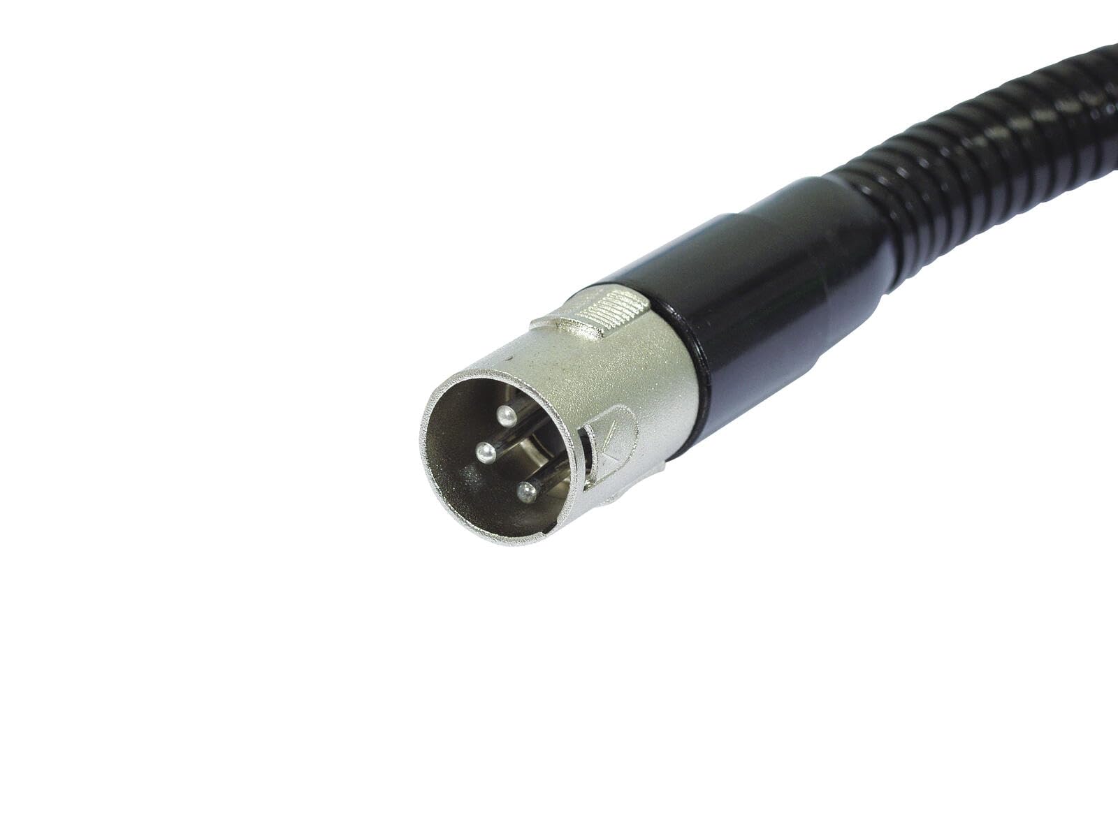 Omnitronic Gęsia szyja czarna Xlr/Xlr, 47 cm