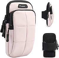 Vista 14 de Bandas de brazo de teléfono para correr, brazalete para teléfono celular para ejercicio (negro)