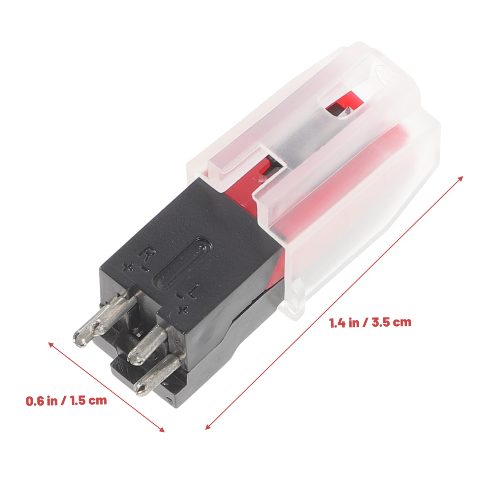 VANZACK Replacement Vinyl Record Player Needle Durable Stylus for Phonograph Turntables Easy Installation Lightweight Design for Sound for Music Lovers