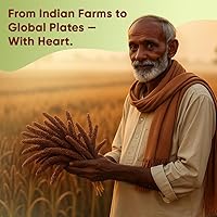 Vista 9 de Danodia Foods Mijo de Dedo Orgánico/Ragi/Kelvaragu (1 lb / 450g / 16oz) Súper Alto en Calcio, Mijo Rojo Sin Gluten Sin Pulir, Descascarillado