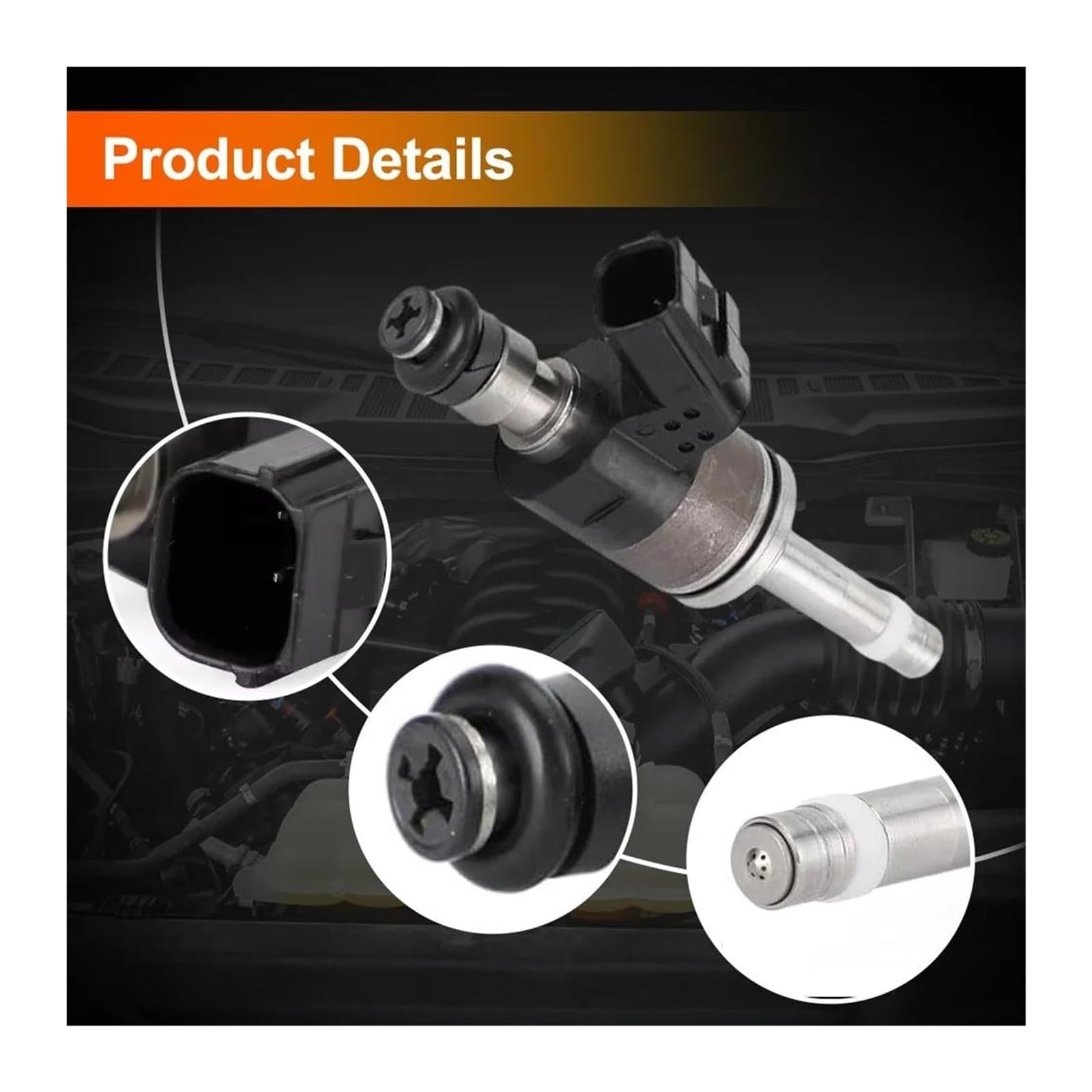 Dysza wtrysku paliwa silnika do Ridgeline 3,5 l 2017-2019 do pilota do Odyssey 16010-RLV-305 16010-RLV-315 16010RLV305 Zasilanie 6 szt. wtryskiwacza paliwa