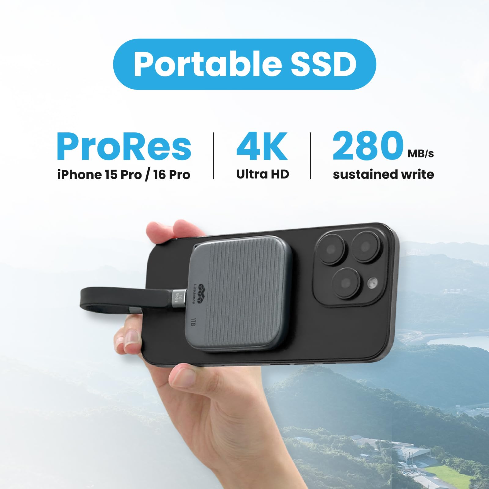 Amazon.co.jp: LinkMore 1TB Magnetic External Portable SSD [Read up