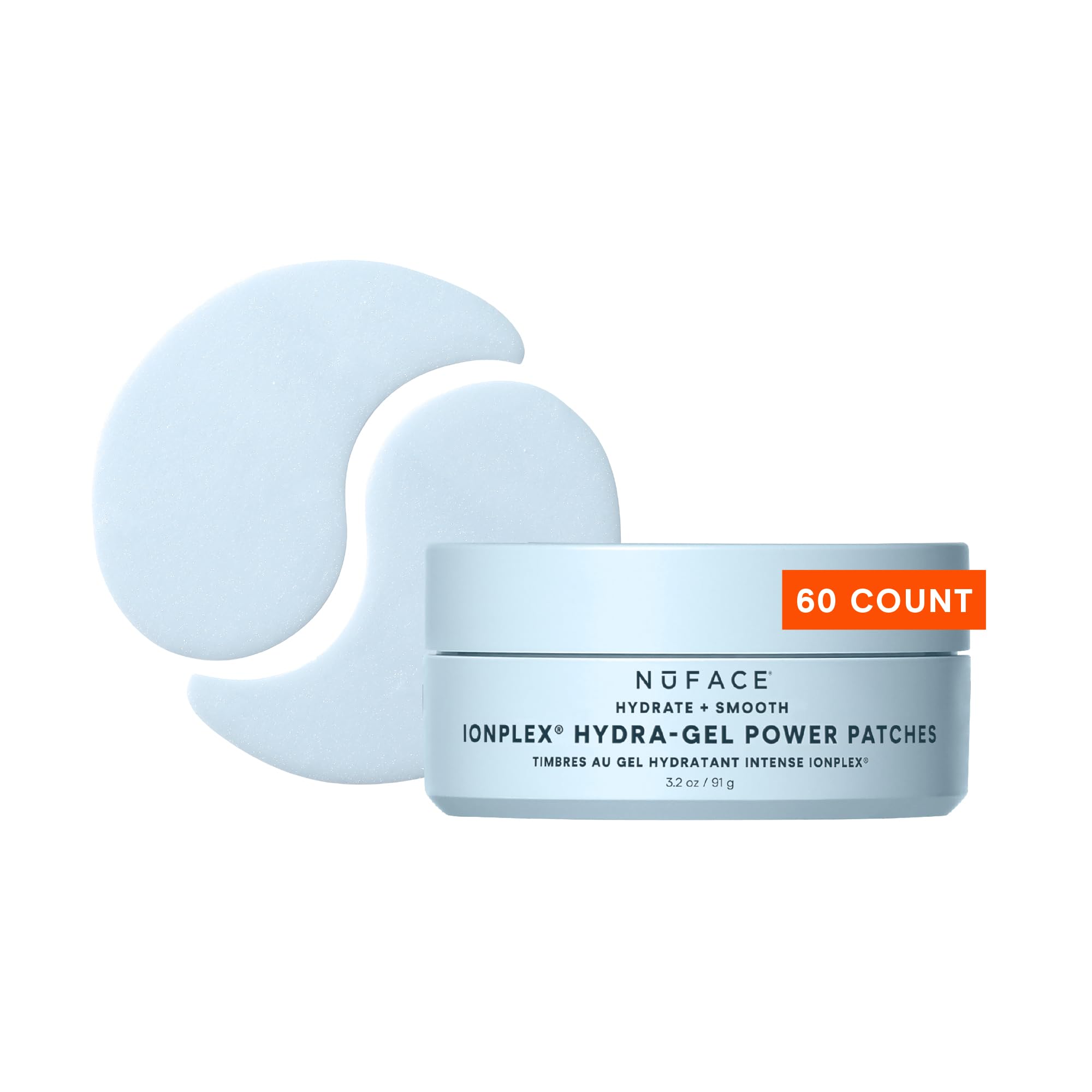 NuFACE Hydra-Gel Power Under Eye Patches – Hydra-Gel Unteraugenpads mit IonPlex Elektrolytmischung