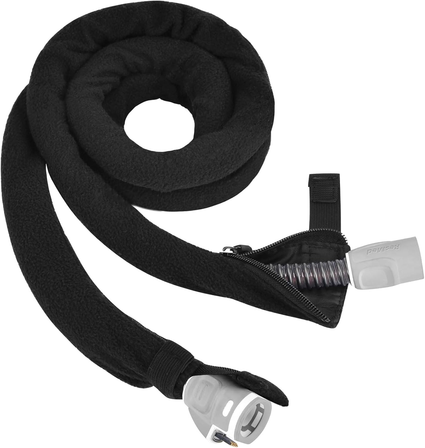 iGuerburn 6ft 4in CPAP Hose Cover for ResMed Airsense 11 & 10 ClimateLineAir Heated Tubing, Full-Length Zipper CPAP Tube Cover Sleeve Reduces Condensation & Noise, Cat Proof