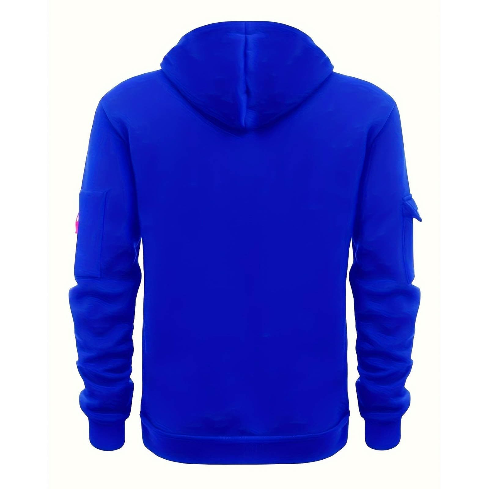 Felpa Uomo Maglioni e Felpe da Lavoro da con Cappuccio e Coulisse Outerwear | felpa lavoro, hoodies trekking, full zip, con coulisse, pile, con tasche leggera, vestibilità comoda, per autunno invernale
